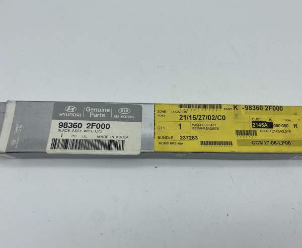 HYUNDAI 98360-2F000 Scheibenwischer Beifahrerseite  f. Hyundai Accent 2005-2011